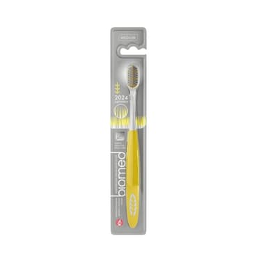 Biomed Silver Зубная щетка с ионами серебра средняя 1 шт