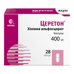 Церетон 400 мг капсулы 28 шт