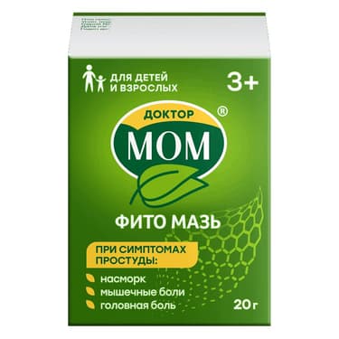Доктор Мом Фито мазь для наружного применения 20 г