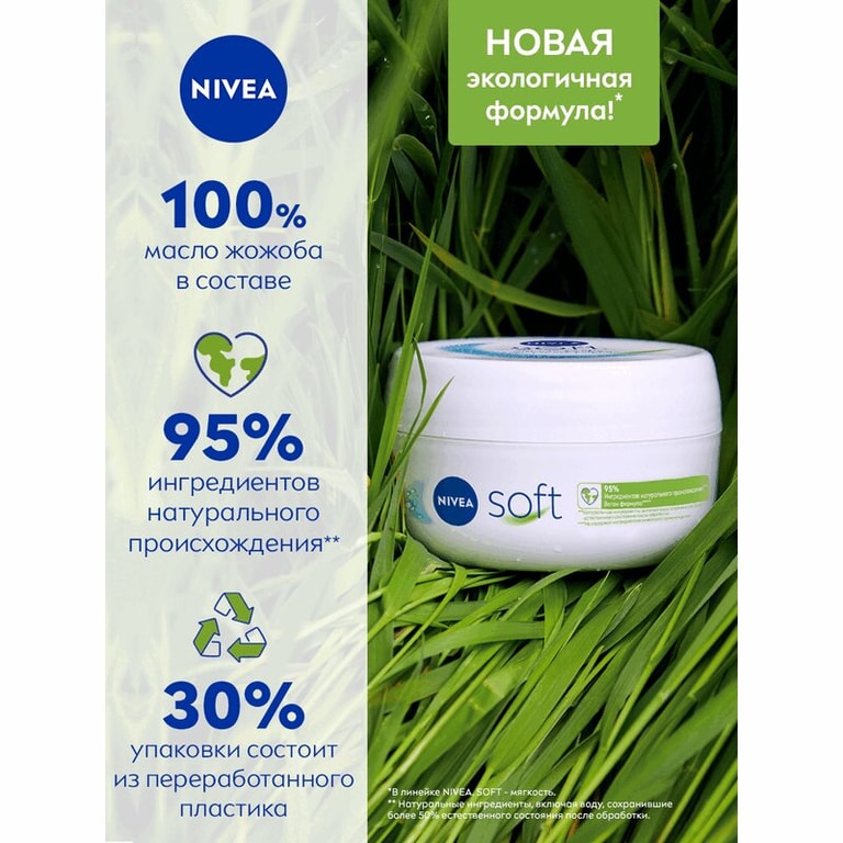 Nivea Soft Крем интенсивный увлажняющий 200 мл