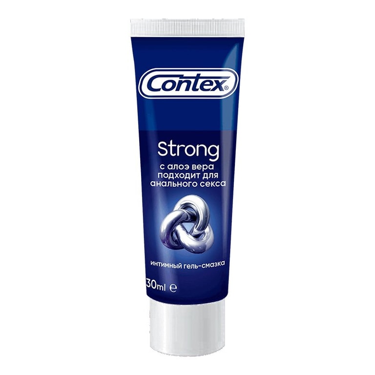 Contex Strong Гель-смазка с алоэ вера 30 мл