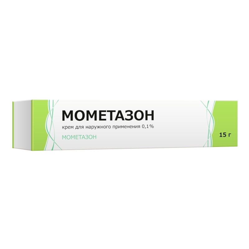 Мометазон крем для наружного применения 0,1% туба 15 г