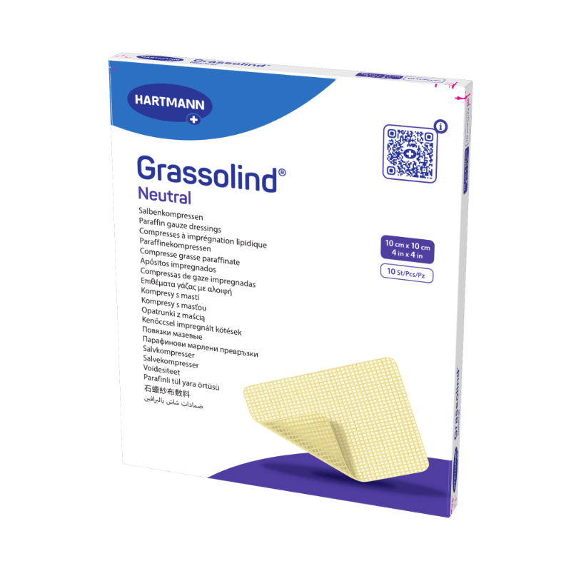 Гразолинд Нейтральный Повязка мазевая 10смх10 см 10 шт