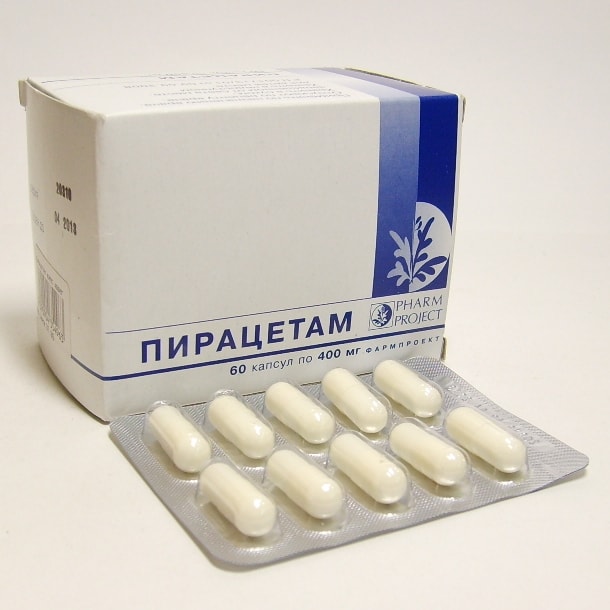 Пирацетам капсулы 400 мг N60