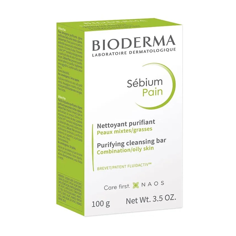 Bioderma Sebium Pain Мыло очищающее для жирной и проблемной кожи 100 г