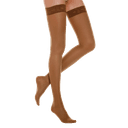 Relaxsan MicroFiber Чулки компрессионные Stay-Up 1 класс компрессии 140 den размер 5 Телесные
