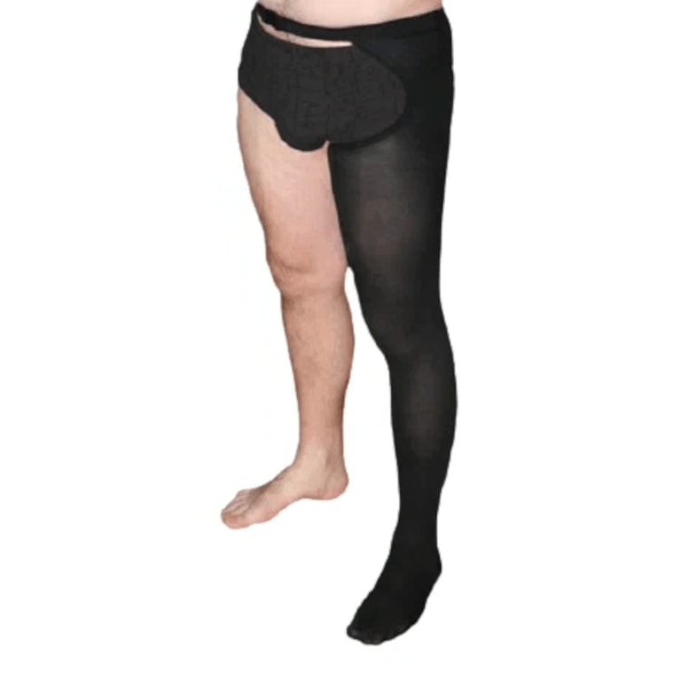 Venoteks Чулок компрессионный 2 класс компрессии размер S Левый Черный