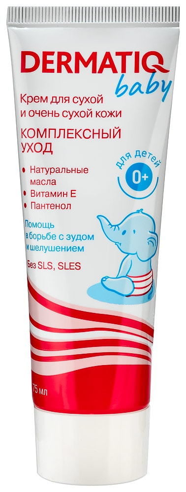 Dermatiq Baby Крем детский для сухой кожи 75 мл