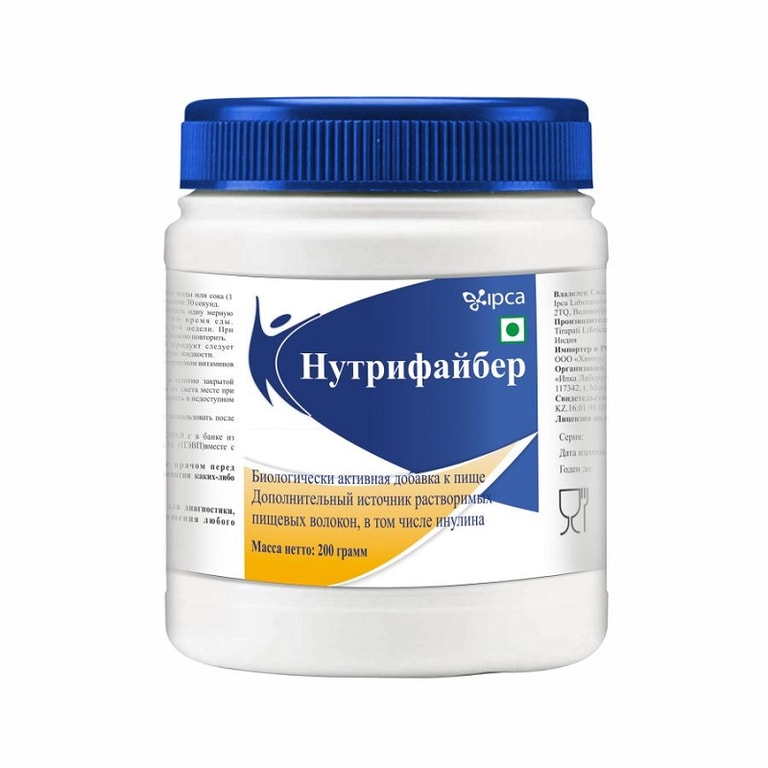 Нутрифайбер порошок для приготовления раствора для приема внутрь 200 г