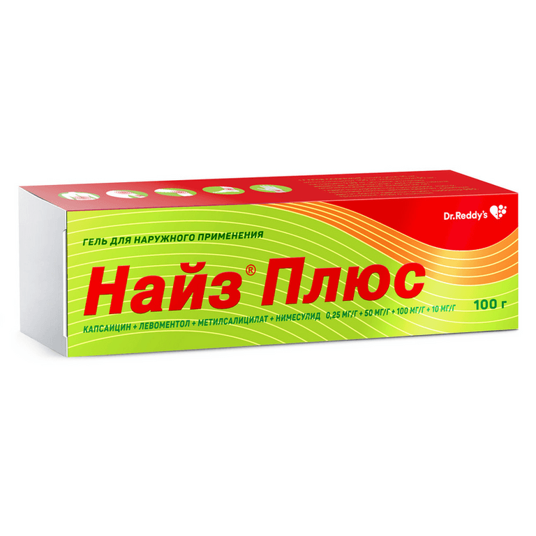 Найз Плюс гель для наружного применения 100 г