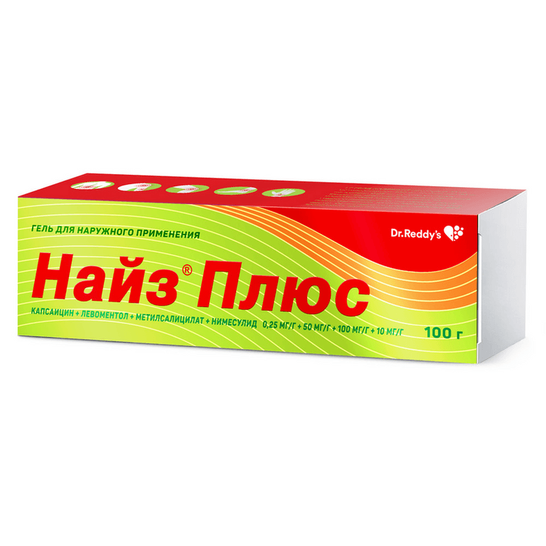 Найз Плюс гель для наружного применения 100 г
