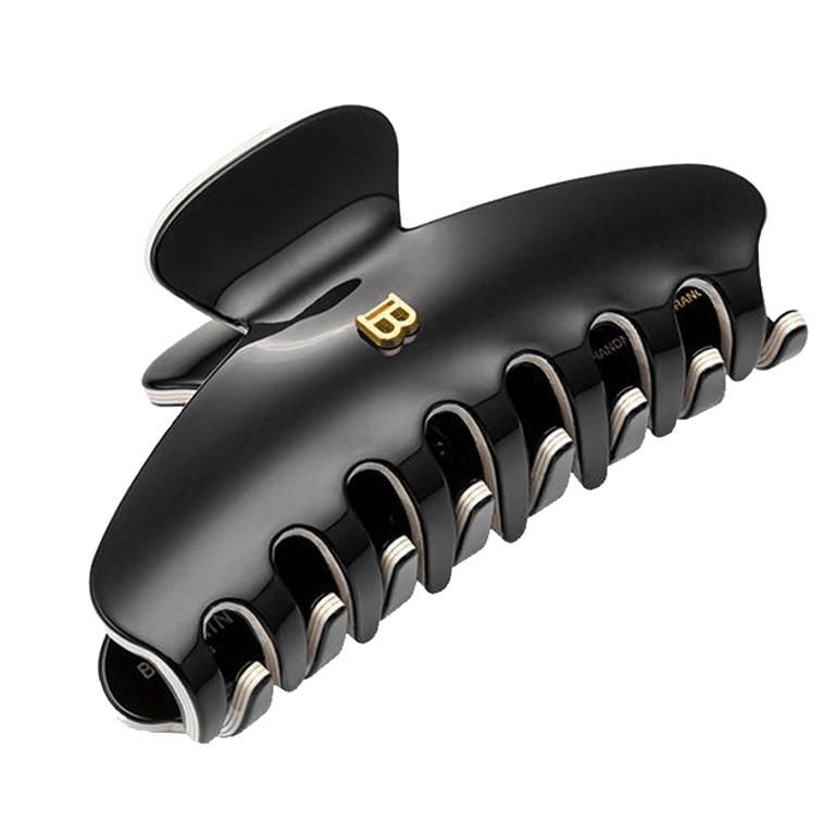 Balmain Заколка-краб размер M Черная