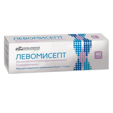 Левомисепт мазь для наружного применения 40 г