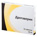 Дротаверин 40 мг таблетки 50 шт