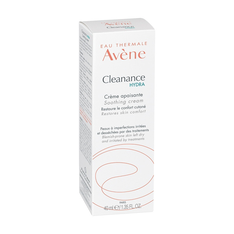 Avene Cleanance Hydra Крем успокаивающий для пересушенной проблемной кожи лица 40 мл