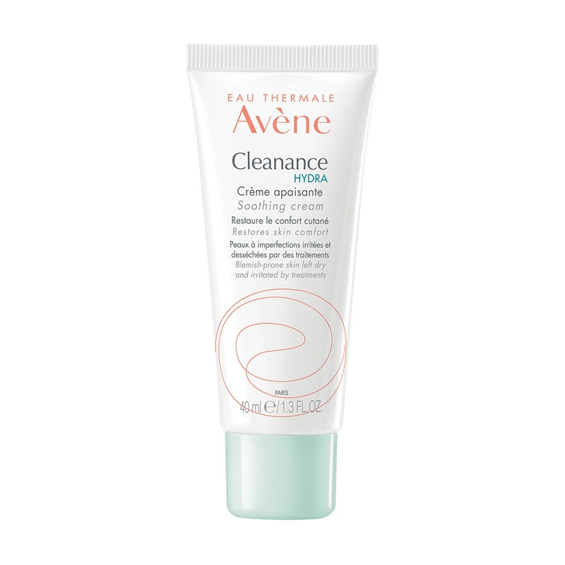 Avene Cleanance Hydra Крем успокаивающий для пересушенной проблемной кожи лица 40 мл