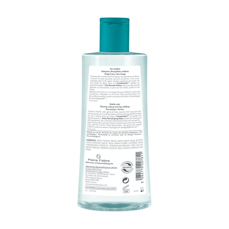 Avene Cleanance Вода мицеллярная для проблемной кожи 400 мл