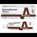 Диклофенак-Акрихин 1% мазь для наружного применения 30 г