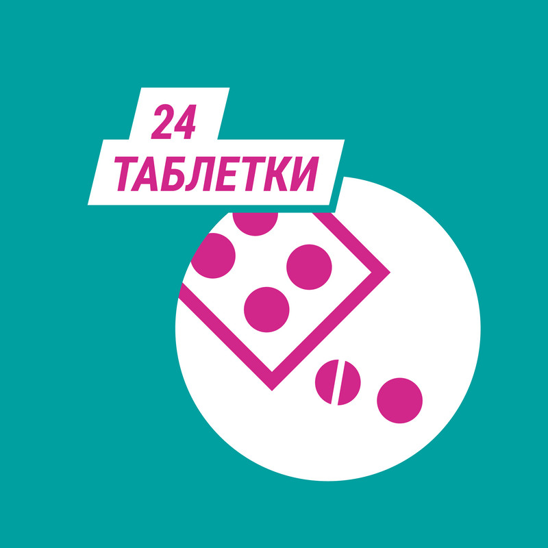 Гевискон Двойное Действие таблетки жевательные Мята 24 шт
