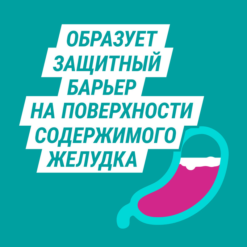 Гевискон таблетки жевательные Мята 48 шт