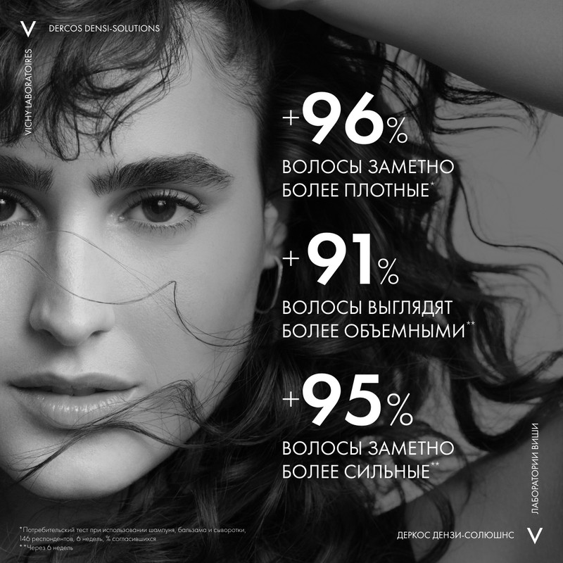 Vichy Dercos Densi-Solutions Шампунь уплотняющий 250 мл