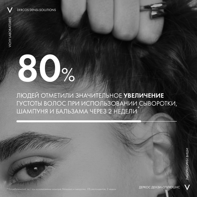 Vichy Dercos Densi-Solutions Шампунь уплотняющий 250 мл