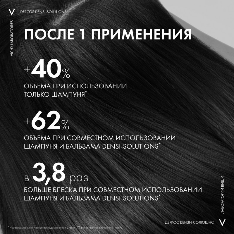 Vichy Dercos Densi-Solutions Шампунь уплотняющий 250 мл