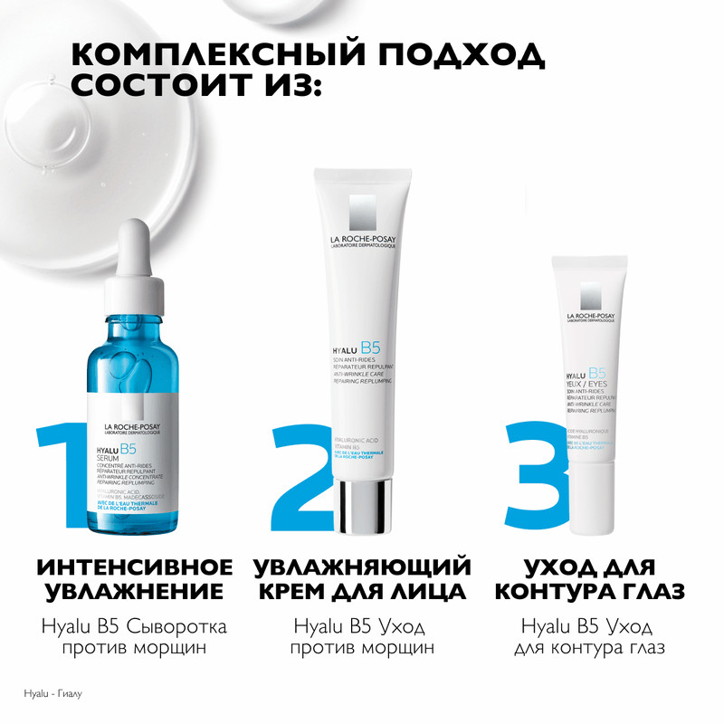 La Roche-Posay Hyalu B5 Крем для лица увлажняющий против морщин 40 мл