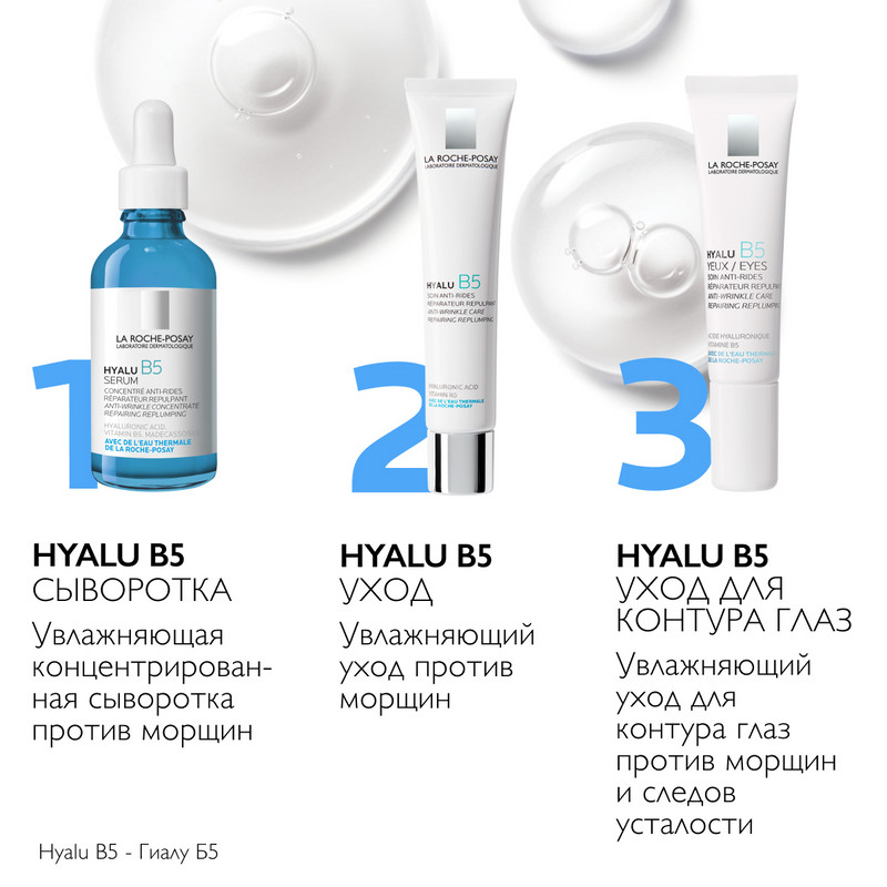 La Roche-Posay Hyalu B5 Крем для лица увлажняющий против морщин 40 мл