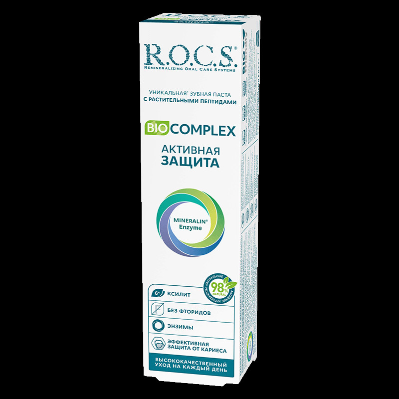 R.O.C.S. BioСomplex Зубная паста активная защита 94 г