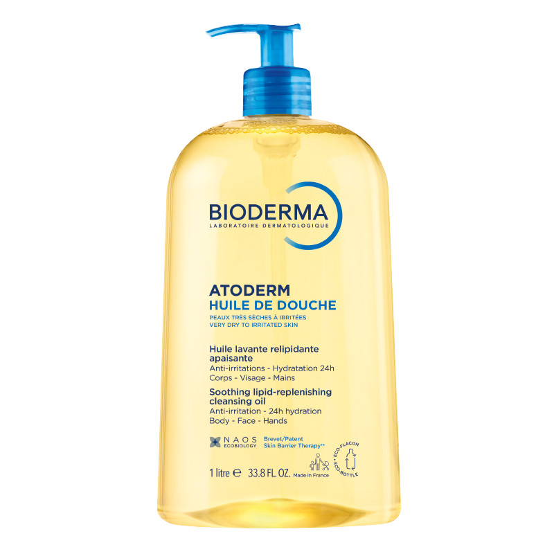 Bioderma Atoderm Масло для душа липидовосстанавливающее для сухой кожи 1 л