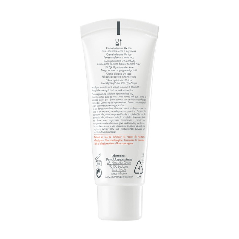 Avene Hydrance UV-Riche Крем насыщенный SPF 30 40 мл