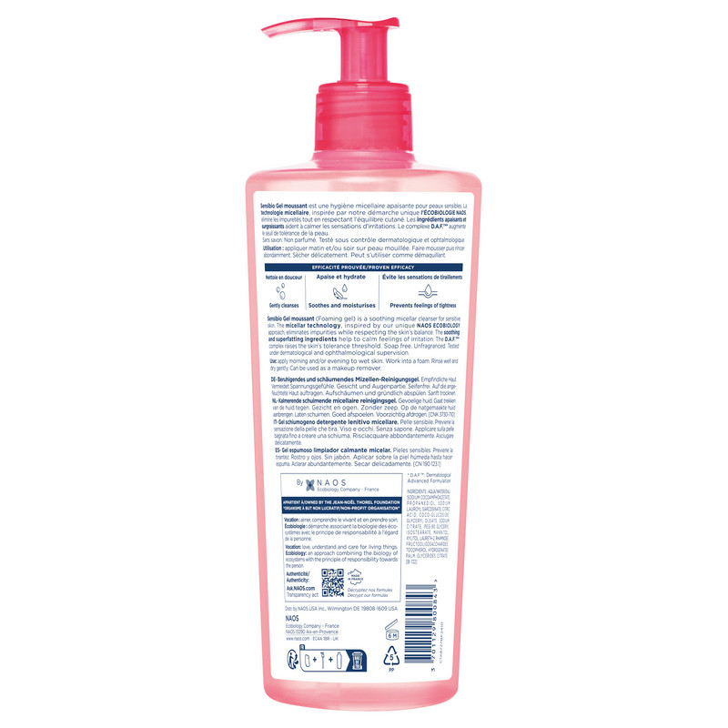 Bioderma Sensibio Гель для умывания для нормальной и чувствительной кожи 500 мл