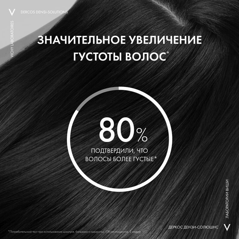 Vichy Dercos Densi-Solutions Бальзам для волос уплотняющий восстанавливающий 200 мл