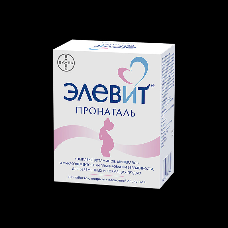 Элевит Пронаталь таблетки 100 шт