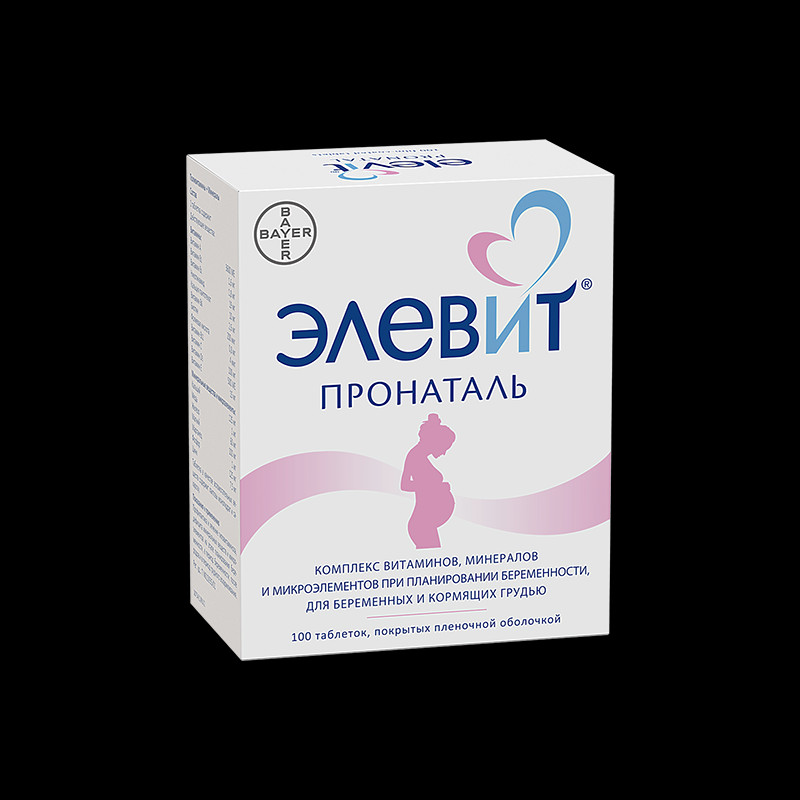 Элевит Пронаталь таблетки 100 шт