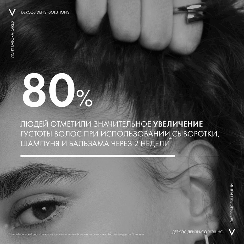 Vichy Dercos Densi-Solutions Шампунь уплотняющий 400 мл