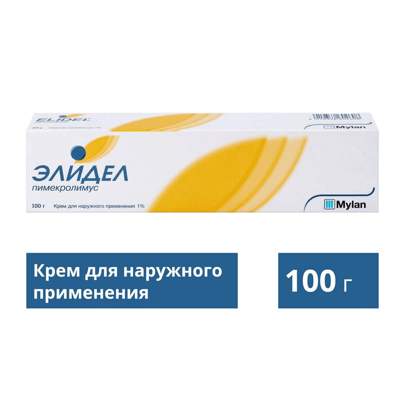 Элидел 1% крем для наружного применения 100 г