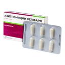 Азитромицин Велфарм 250 мг капсулы 6 шт