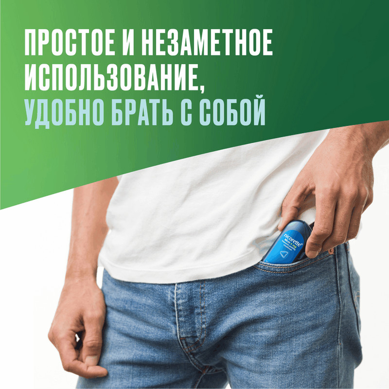 Никоретте 2 мг таблетки для рассасывания Мята 20 шт