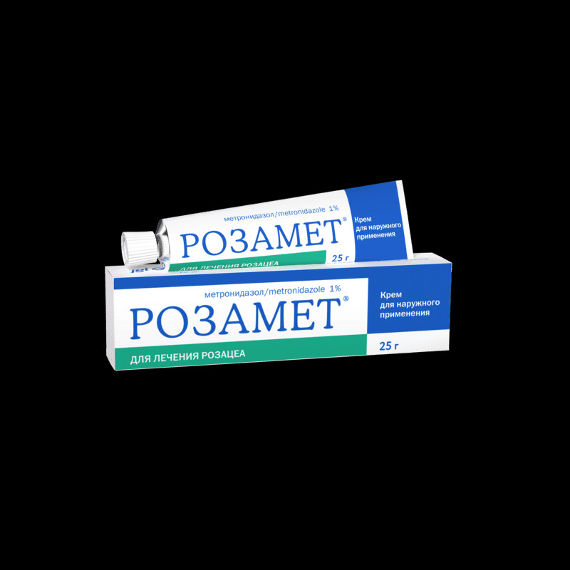 Розамет 1% крем для наружного применения 25 г