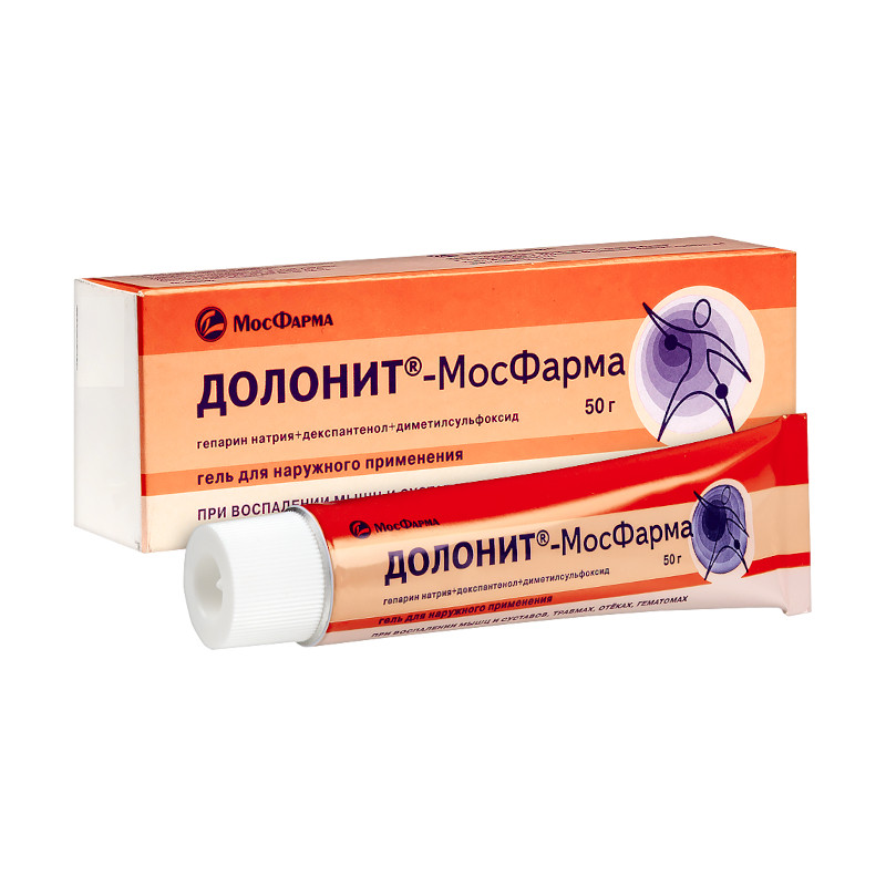Долонит-МосФарма гель для наружного применения 50 г