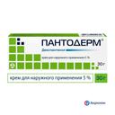 Пантодерм 5% крем для наружного применения 30 г