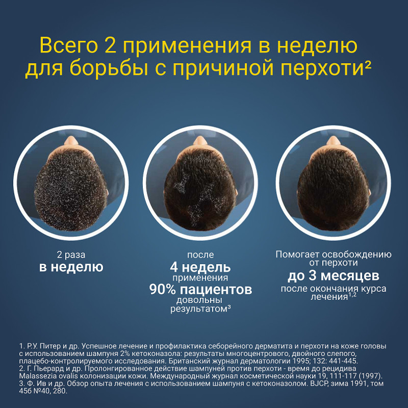Низорал 2% шампунь лекарственный от перхоти 120 мл