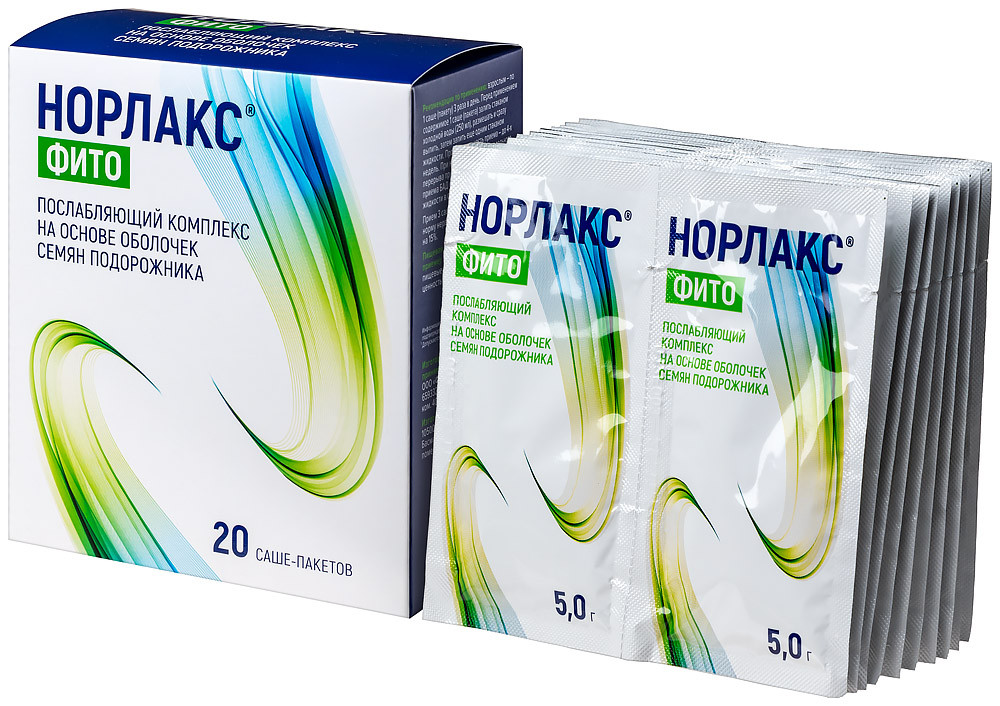 Норлакс Фито порошок для приготовления раствора 5 г 20 шт