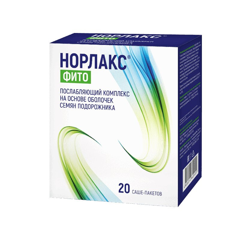 Норлакс Фито порошок для приготовления раствора 5 г 20 шт