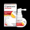 Стрепсилс Интенсив спрей для местного применения Мед-Лимон 15 мл