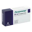 Липримар 20 мг таблетки 30 шт