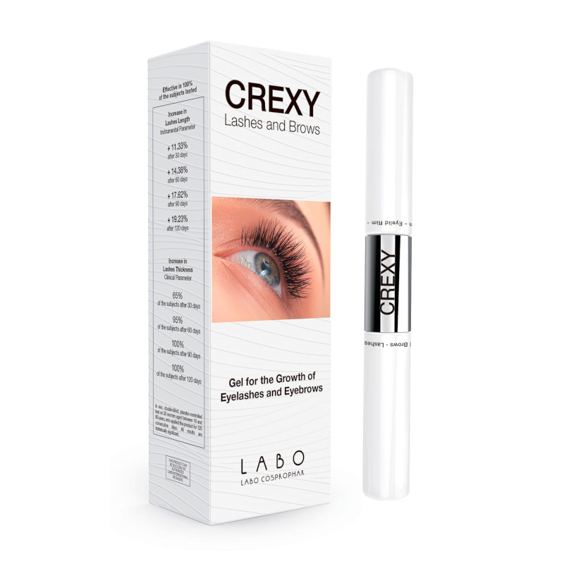 Labo Crexy Гель для стимуляции роста ресниц и бровей 8 мл