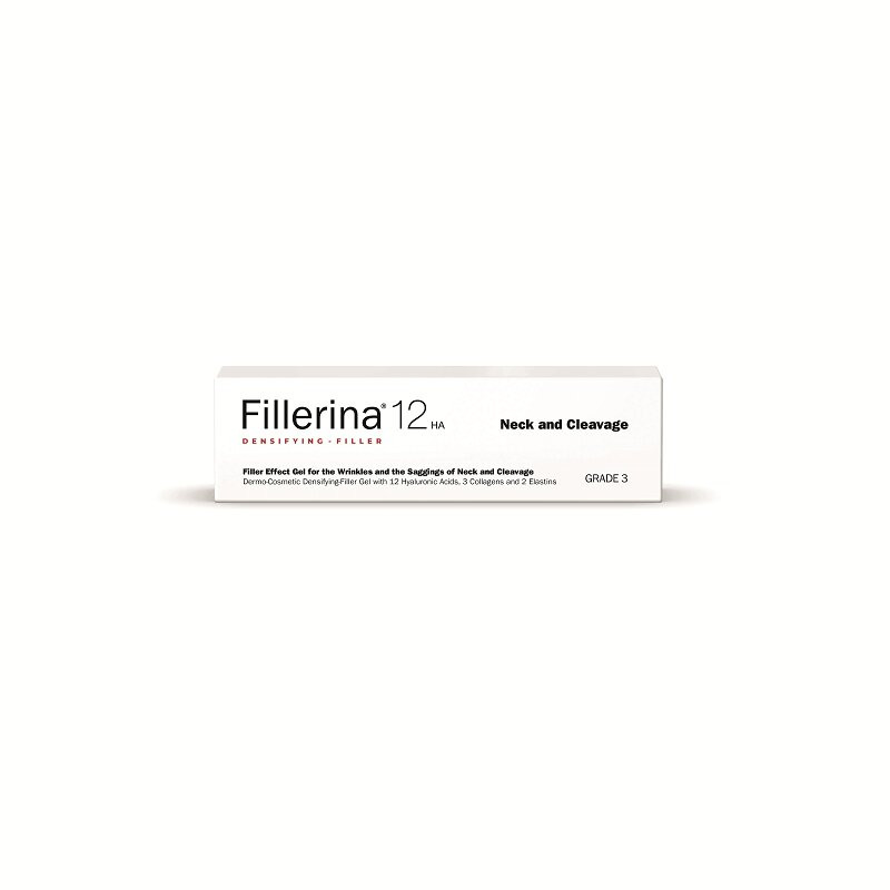 Fillerina 12HA Grade 3 Гель для коррекции морщин шеи и декольте 30 мл